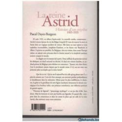 Pascal Dayez-Burgeon - La reine Astrid Histoire d'un mythe