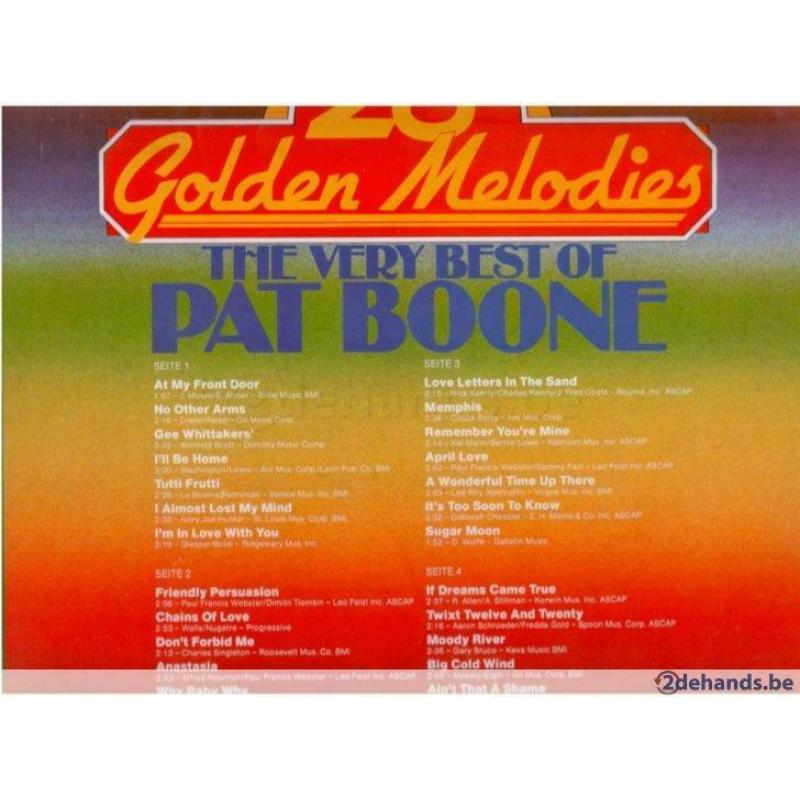 Pat Boone - 28 golden melodies