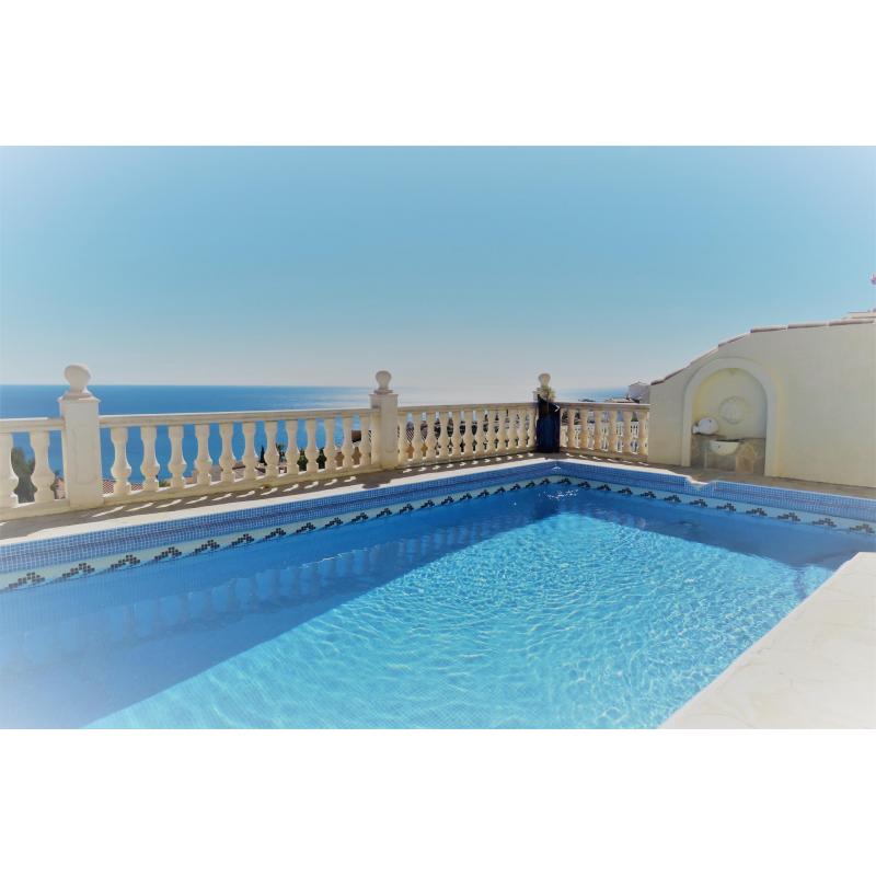 Villa Dalias huren in Spanje , Costa Blanca , 180° zeezicht