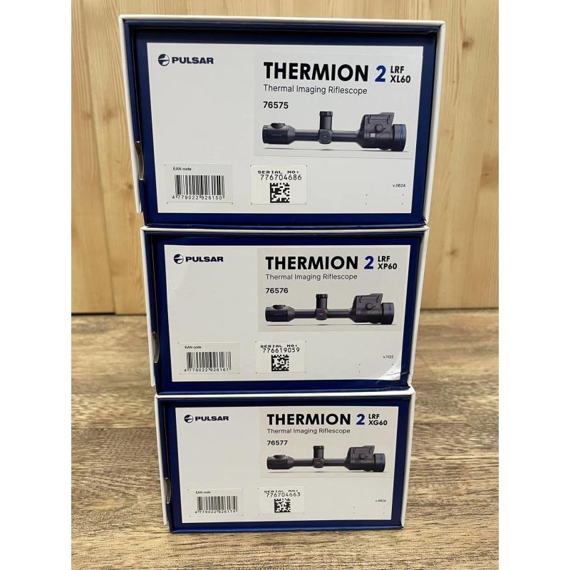 Pulsar THERMION 2 LRF XL60 , THERMION 2 LRF XL50 , THERMION 2 LRF XP50 PRO, Thermion 2 LRF XP60, Thermion 2 LRF XG60 , THERMION 2 LRF XG50,  Thermion 2 XP50 Pro, Pulsar Thermion Duo DXP50  , PULSAR TRAIL 2 LRF XP50