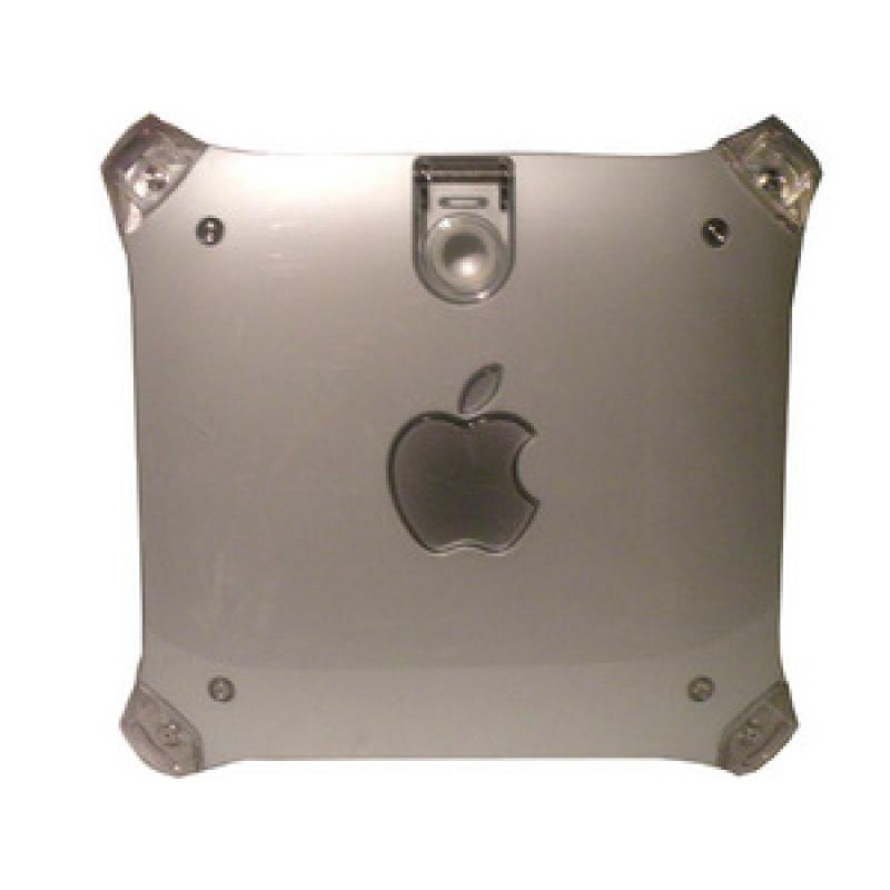 Te Koop een Powermac G 4 Quicksilver met 733 Mhz met Draadloos Internet en een 15 Inch Samsung Lcd Scherm.