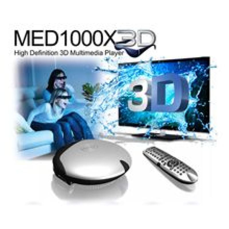 Mede8er MED1000X3D: een mediaspeler met diepgang