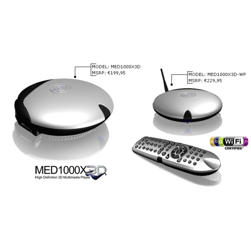 Mede8er MED1000X3D: een mediaspeler met diepgang