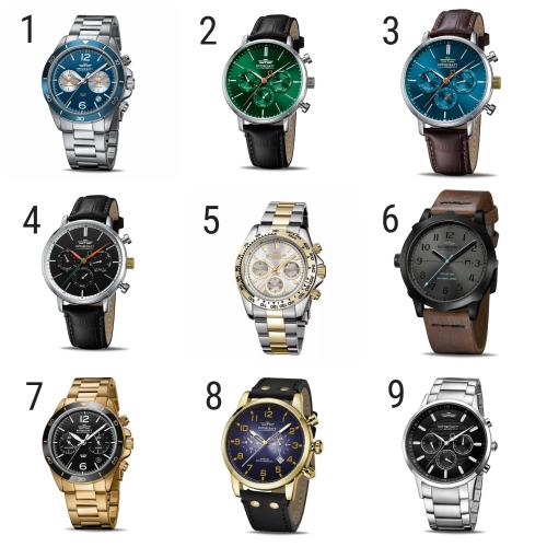 PRACHTIGE COLLECTIE HERENHORLOGES VAN ROTORCRAFT KIES UIT!!!