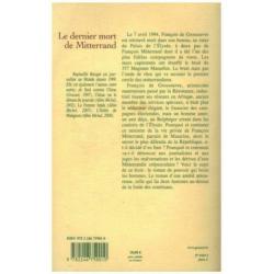 Raphaëlle Bacqué - Le Dernier Mort De Mitterrand