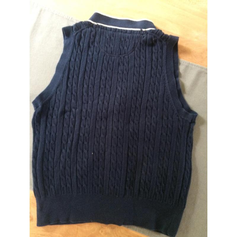 Donkerblauwe gilet River Woods kind