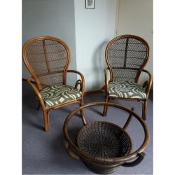 rotan salontafel
