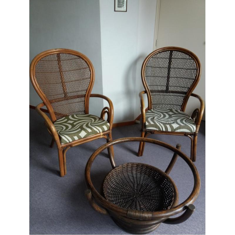 rotan salontafel