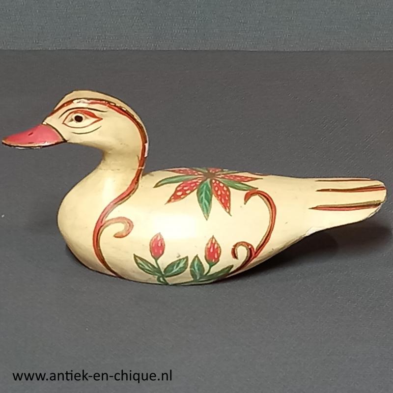 Set van 4 kleurrijke antieke lokeenden uit verschillende landen