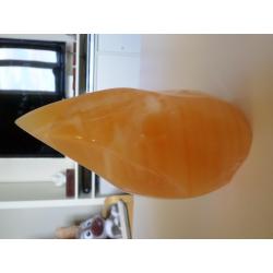 gevlamde oranje seleniet, foto's bijgevoegd
