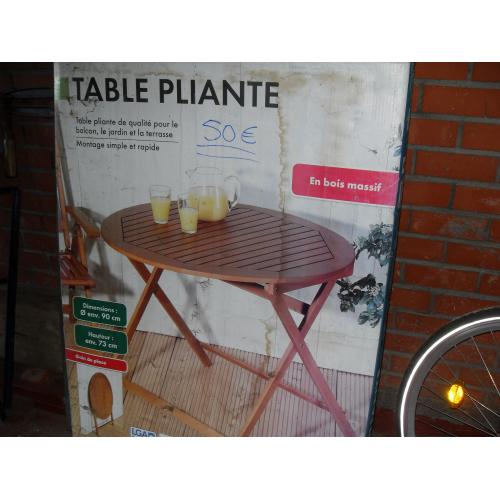 Eiken terras tafel