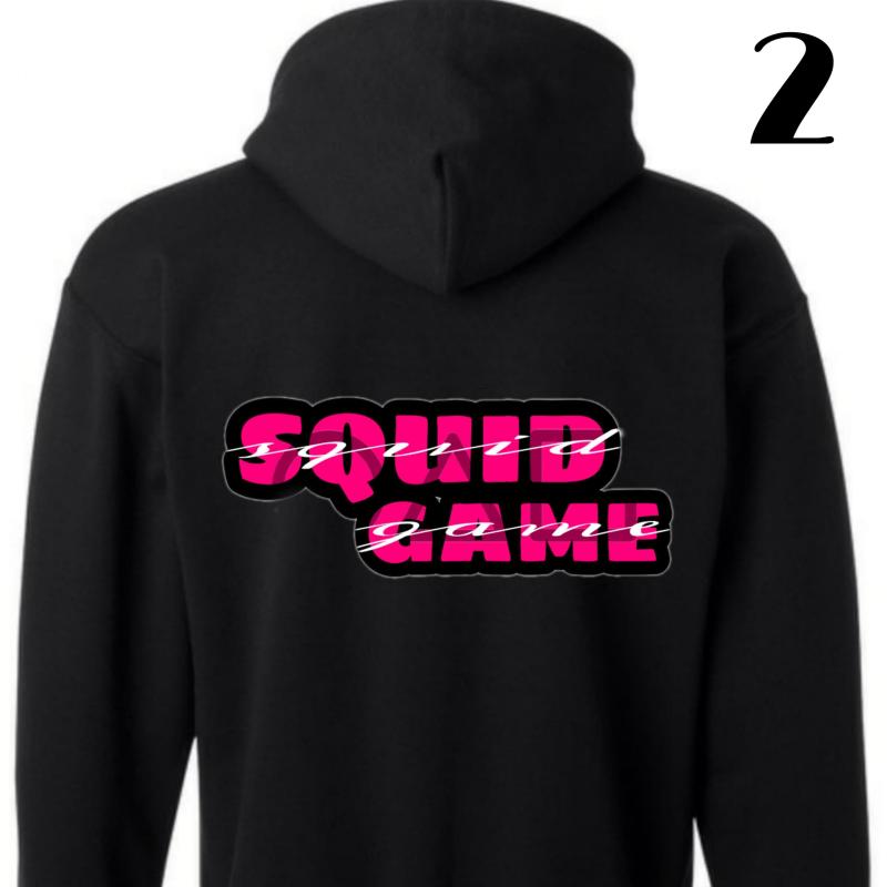 SquidGames Hoody Heren/Dames! Bestel op tijd!