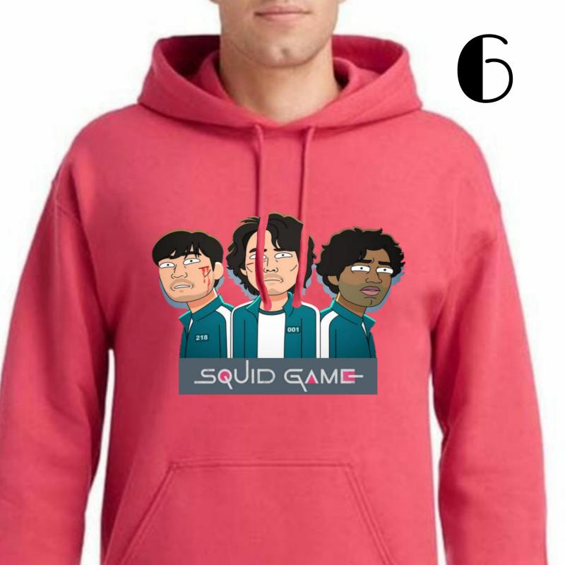 SquidGames Hoody Heren/Dames! Bestel op tijd!