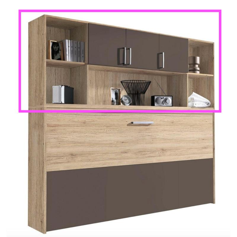 Praktisch en compact opklapbed/logeerbed Albero
