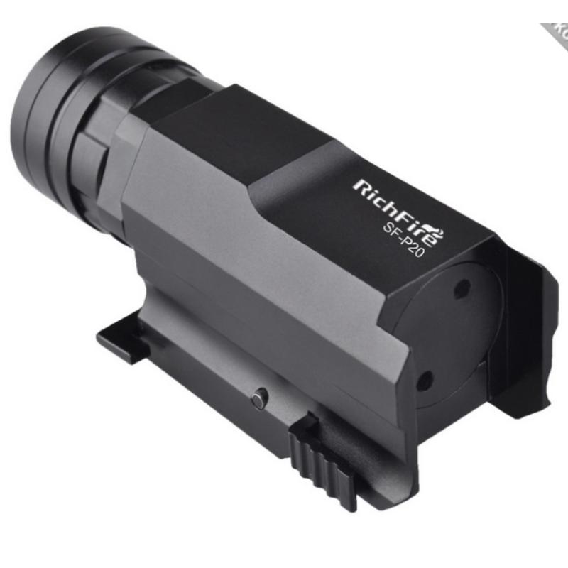 Tactical Led Light montage picatinny rail