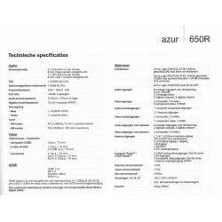 RECEIVER CAMBRIDGE AUDIO AZUR 650R