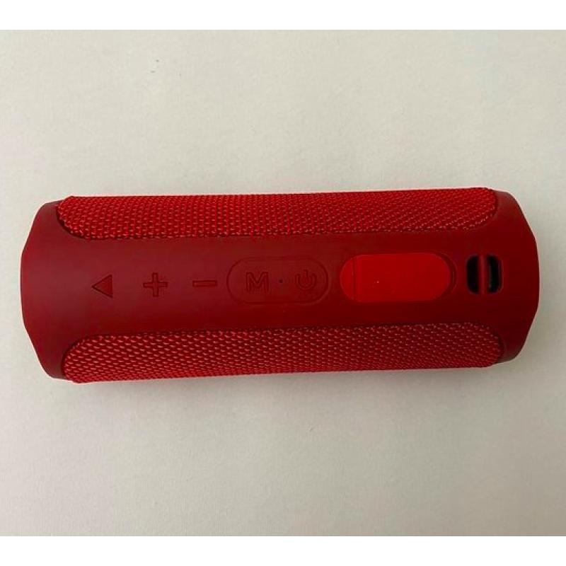Bluetooth Speaker - mooi en populair vormgegeven bluetooth speaker met helder en prachtig geluid - rood & draadloos & waterproof & compact - alternatief voor JBL en JBL Go