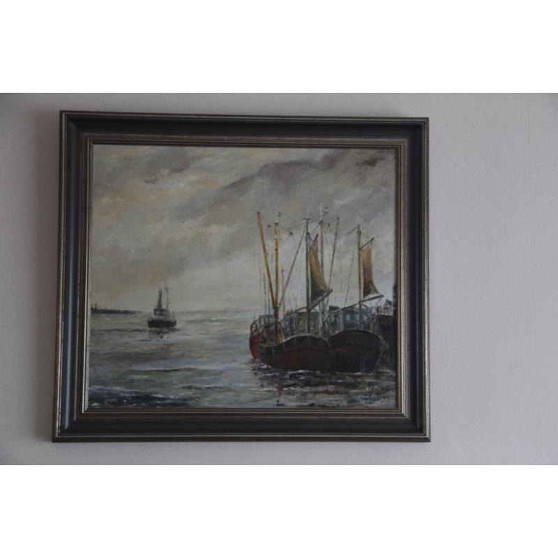 Haven met bootjes