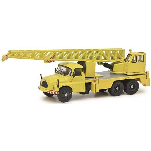 Schuco 1:87 Tatra T138 Kraanwagen Geel