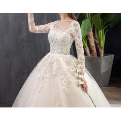 Trouwjurk - bruidsjurk - Trouwkleed / maat  36 t/m 40