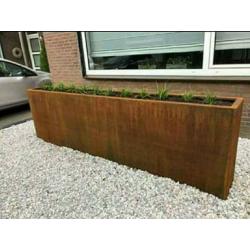 Cortenstaal bloembak / plantenbak