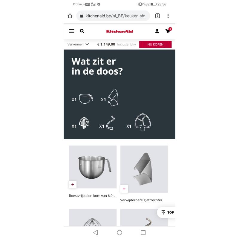Kitchenaid 6.9 pro mixer