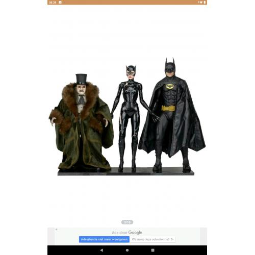 Complete set Neca Batman 1989