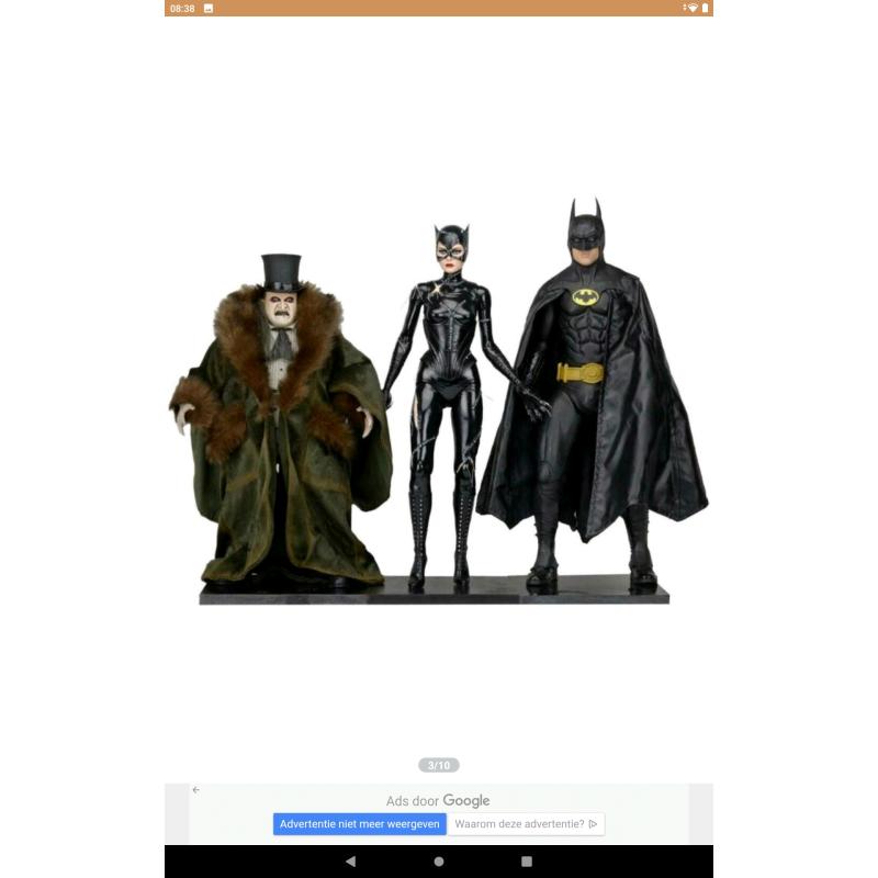 Complete set Neca Batman 1989