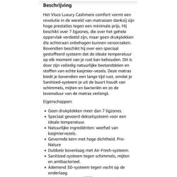 Eenpersoonsbed boxspring en matras