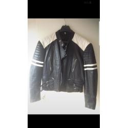 Retro leren jassen biker