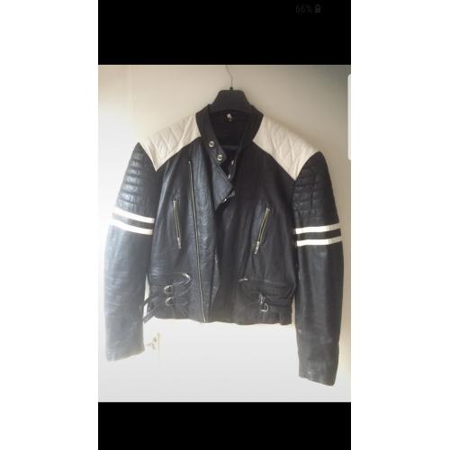 Retro leren jassen biker