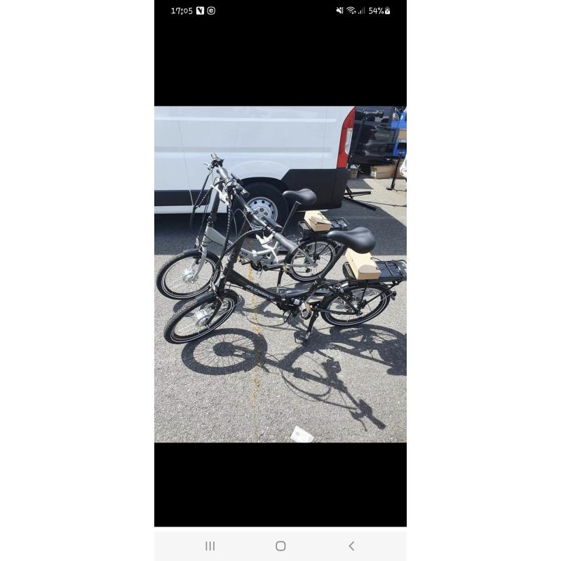 2 Elektrische fietsen te koop
