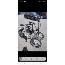 2 Elektrische fietsen te koop