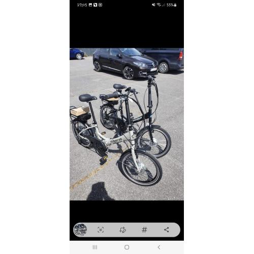2 Elektrische fietsen te koop