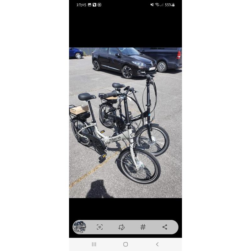 2 Elektrische fietsen te koop
