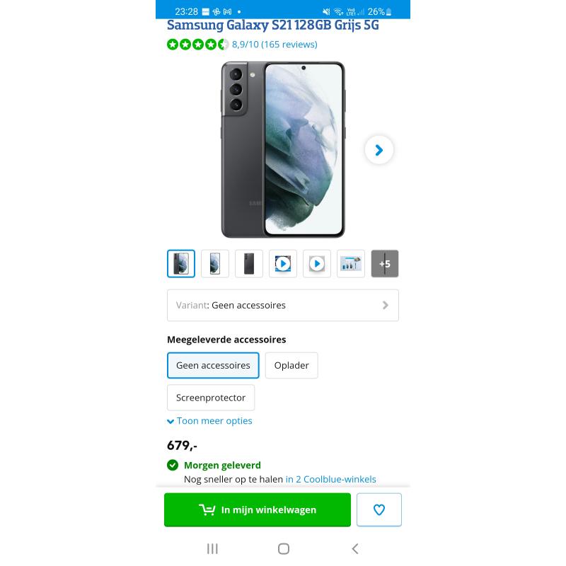 TE KOOP Samsung s21 5g 128gb zwart of doe een deftig bod.