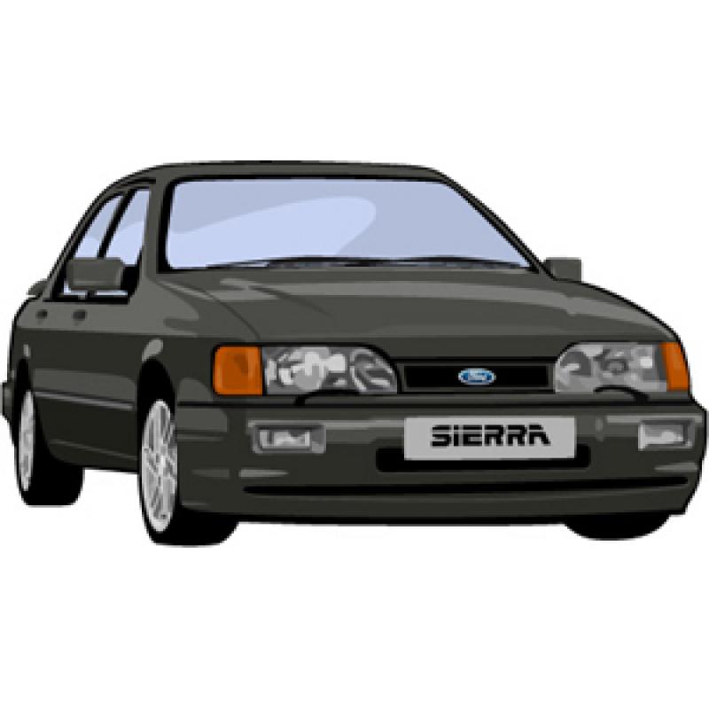Ford Sierra Mk2 koplampglas