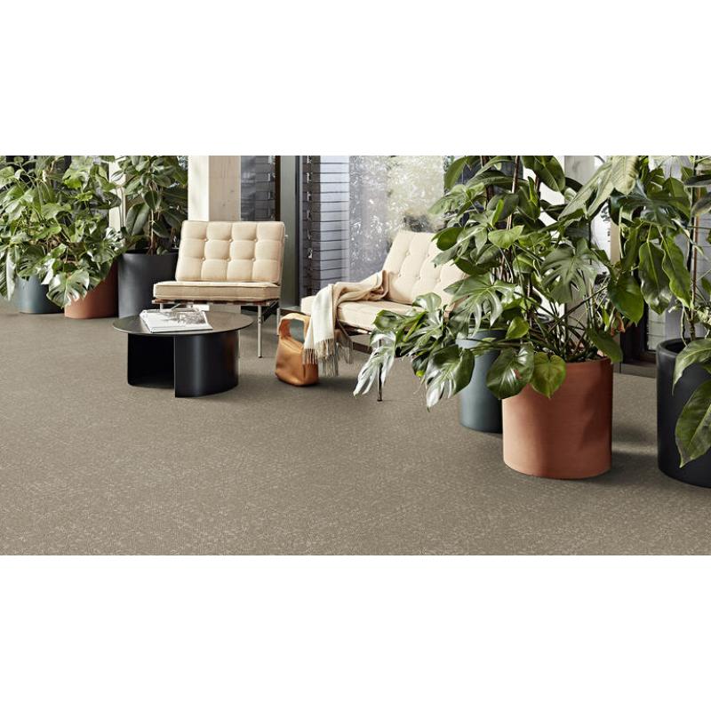 Japandi Beige Step it Up Tapijttegels van Interface