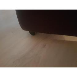 6 leren stoelen