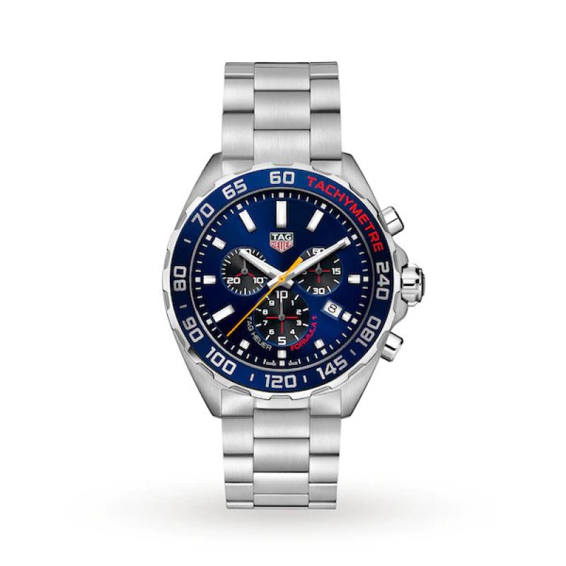 TAG HEUER Special Edition Formula 1 Red Bull Racing Quartz Chronograph 43mm Mens Watch CAZ101AK.BA0842