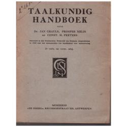 Jan Grauls - Taalkundig Handboek