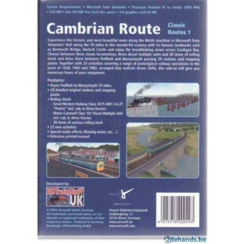Treinsimulator add-ons UK/USA