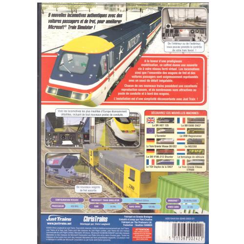 Treinsimulator add-ons