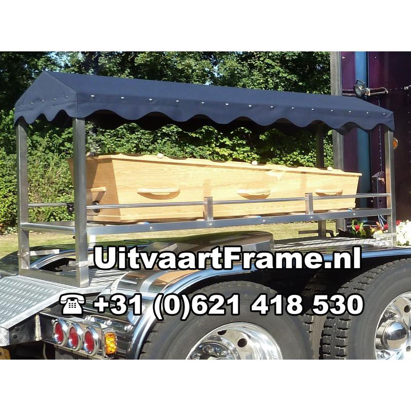 Uitvaart met uw eigen voertuig? UitvaartFrame verhuur, ook in België.