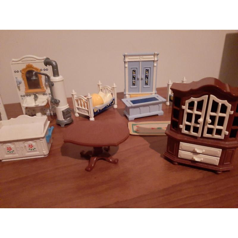 Victoriaanse meubeltjes Playmobil.
