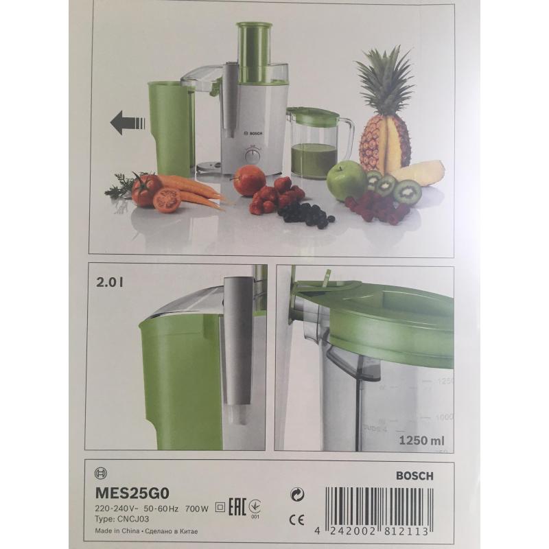 Sapcentrifuge Vita Juice 2 Bosch in nieuwstaat