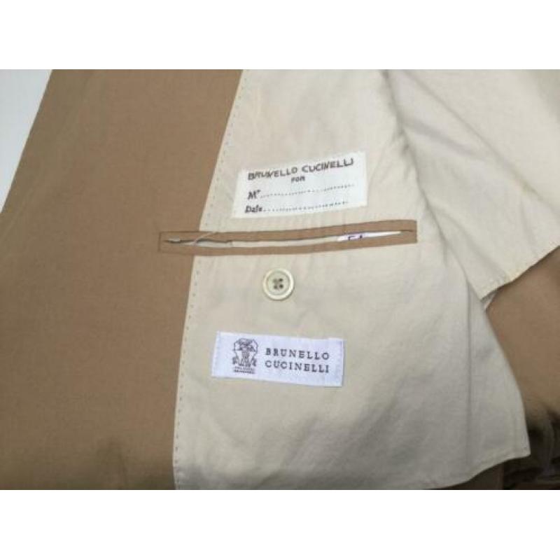 BRUNELLO CUCINELLI bruin vest - hemd - broek