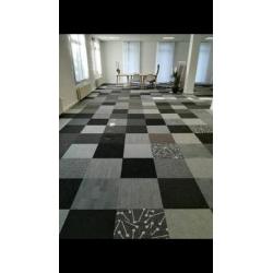 Grootste Outlet van Heuga & Interface Tapijttegels GOEDKOOP!