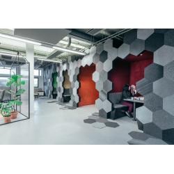 Speelse decoratieve 'Shades of Red' Interface Tapijttegels