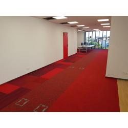 Speelse decoratieve 'Shades of Red' Interface Tapijttegels